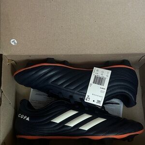 Adidas Copa Black and White Athletic Shoes